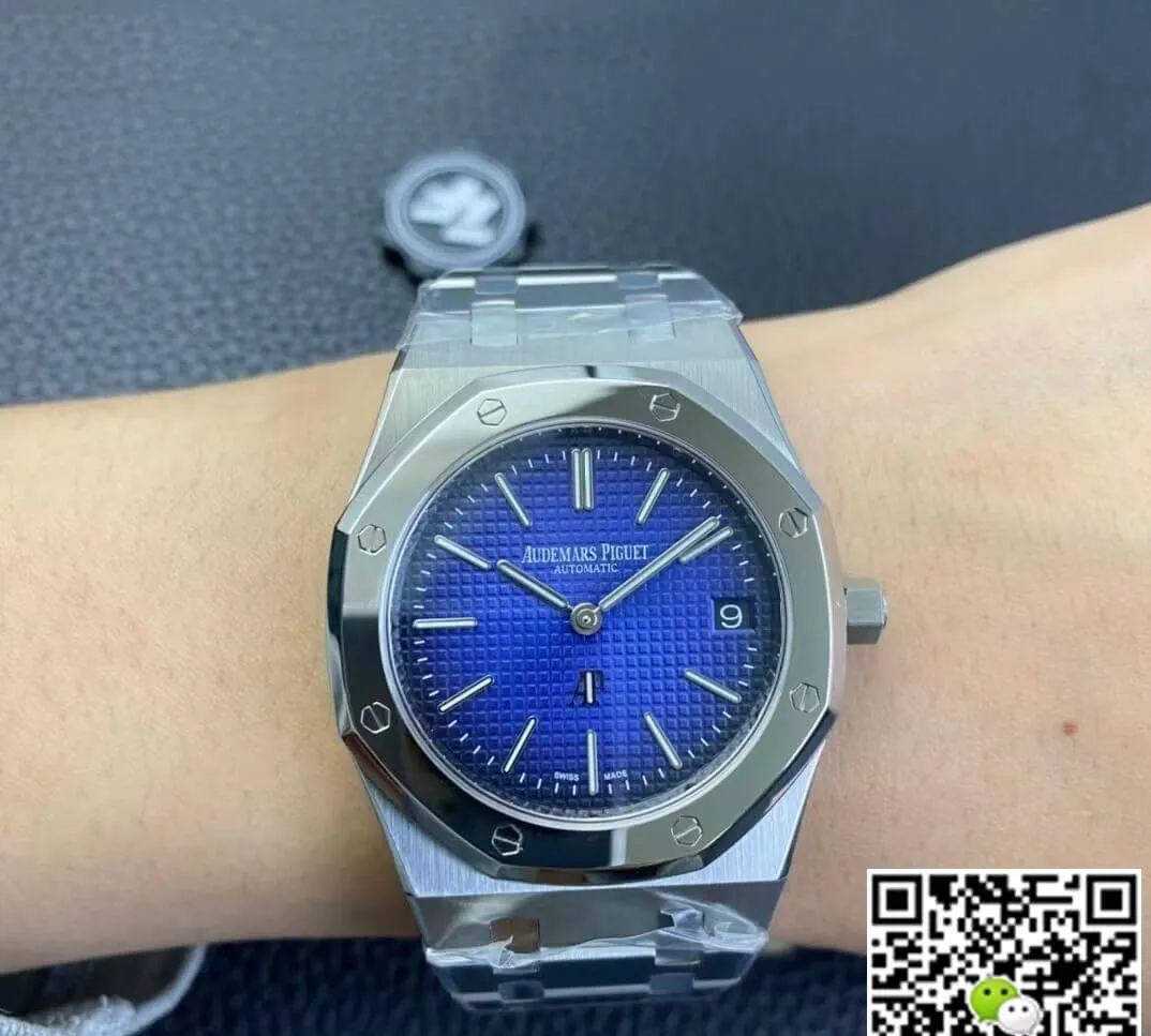 Audemars Piguet Royal Oak 15202IP.OO.1240IP.01 ZF Factory 1:1 Best Edition Replica Watch Blue Dial